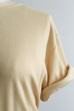 dandelion rib knit tee