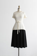 parchment belted tee