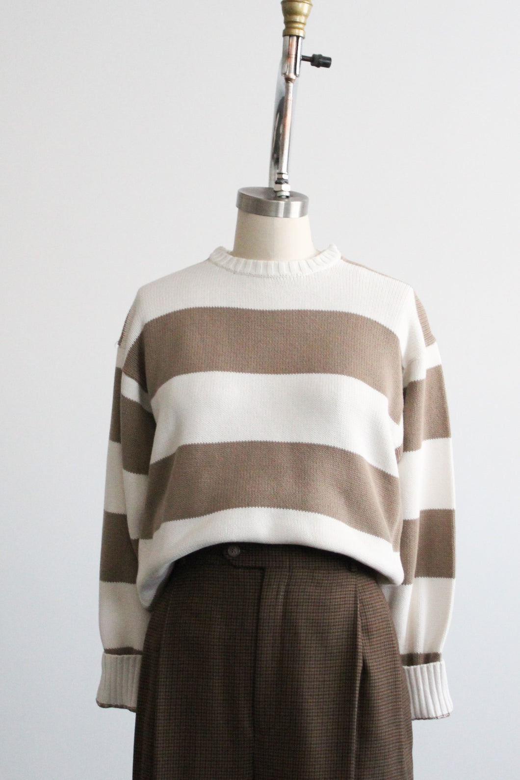 oxford cotton sweater
