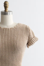wheaten silk knit tee