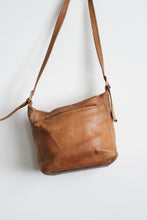 honey leather shoulder bag