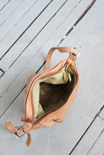 honey leather shoulder bag