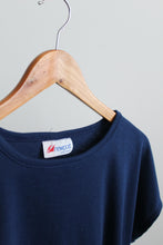 vintage navy gym tee