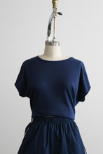 vintage navy gym tee