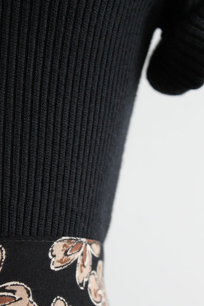 inkwell silk knit tee