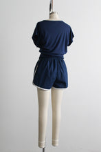 vintage navy gym tee