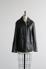 buttery soft black leather jacket