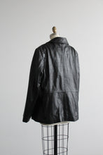 buttery soft black leather jacket