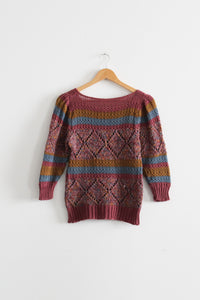 mulberry cotton sweater