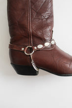 oxblood leather boots size 7 1/2