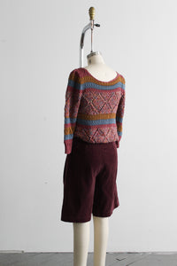 mulberry cotton sweater