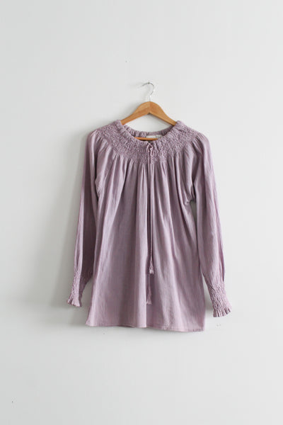 lilac folklore blouse