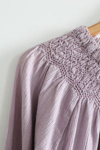 lilac folklore blouse