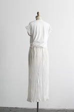snowdrop sheer maxi skirt
