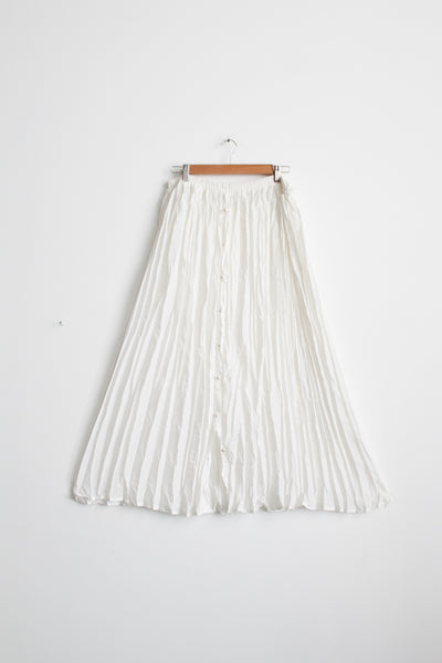 snowdrop sheer maxi skirt