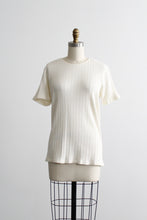 salt rib knit tee