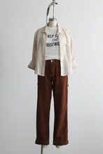 tobacco trousers