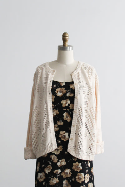 celestial cotton cardigan