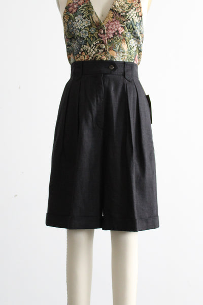 eclipse linen shorts