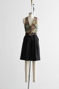 eclipse linen shorts