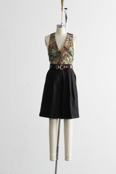 eclipse linen shorts