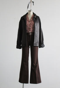 walnut cotton bellbottoms