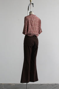 walnut cotton bellbottoms