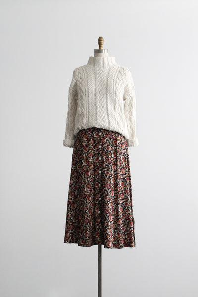 harvest moon midi skirt