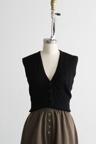 hearthside knit vest