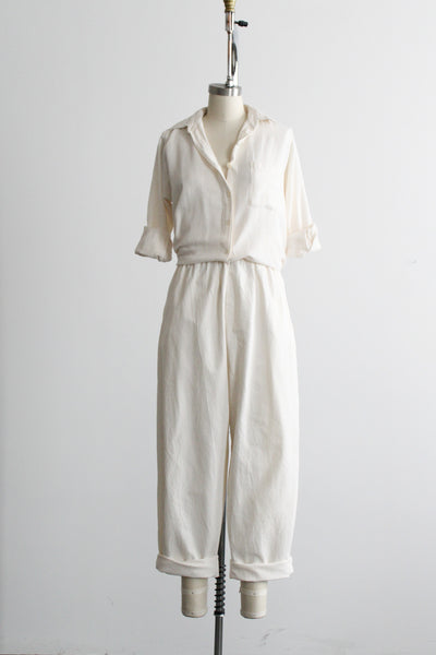 cloud cotton trousers