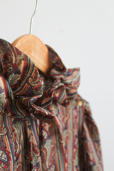 aurora sheer blouse