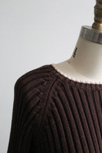 walnutshell rib knit sweater