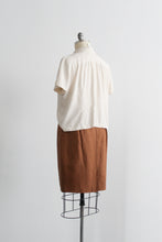 fireside linen skirt