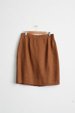 fireside linen skirt