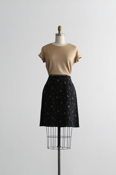 thistledown silk skirt