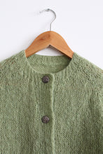 mossglen mohair cardigan