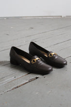 equestrian leather slip-ons size 9