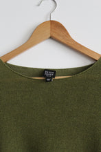 moss linen pullover