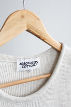 oatmilk rib knit tee