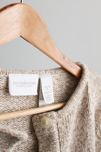 oatmeal knit cardigan