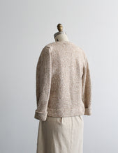 oatmeal knit cardigan