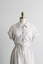 sandstone linen button up