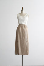 metro striped skirt