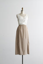 metro striped skirt