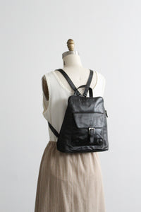 eclipse leather backpack