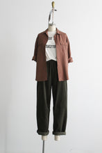 walnutshell silk button up