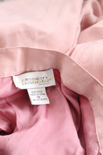 ballet pink silk trousers