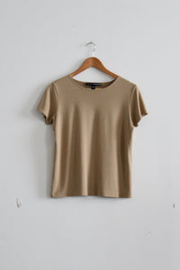 mille-feuille silk tee
