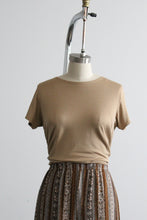 mille-feuille silk tee