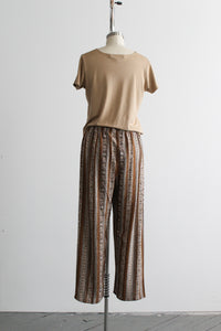 mille-feuille silk tee